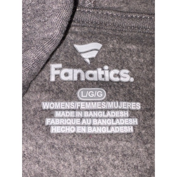 NWT Women's Oklahoma Sooners Fanatics Hoodie - Large - Gray - Picture 4 of 6